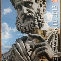 FOLDER VATICANO SEDE VACANTE con 4 BOLLI RATZINGER