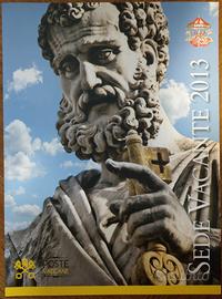 FOLDER VATICANO SEDE VACANTE con 4 BOLLI RATZINGER