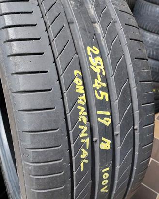 255 45 19 100V Continental 2018.