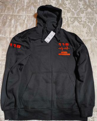 Felpa da lavoro autista soccorritore 118