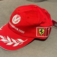 Cap  Michael Schumacher F1 2000 Ferrari -nuovo-