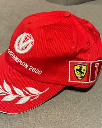 Cap  Michael Schumacher F1 2000 Ferrari -nuovo-