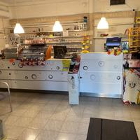 BANCONE TABACCHERIA 5.5 metri IN LEGNO