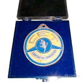 Medaglia CET - Cooperativa Esercenti Taxi Torino 