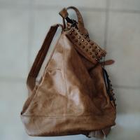 zainetto monospalla borchie