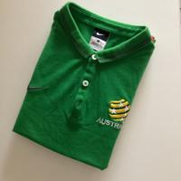 Polo vintage verde Nike x Australia, limited