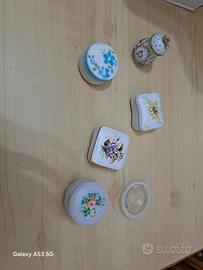 Lotto Vintage Scatoline Portagioie  art bott Nap