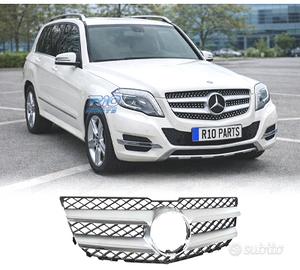 GRIGLIA PER MERCEDES GLK X204 12-15 LOOK AMG NERO 