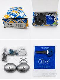 Coppia chiusure Viro Van Lock stessa chiave NUOVI
