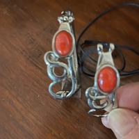 Ciondolo e bracciale coordinati artigianali