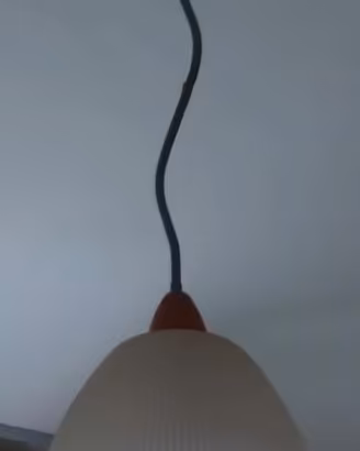 Lampadario a sospensione bianco
