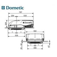 Condizionatore Dometic Camper freshjet 1700