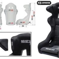 Sedile SPARCO ERGO LF omologato FIA 8855-1999