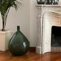 Damigiane in vetro soffiate a mano