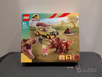 Lego Jurassic P. 76959 La rricerca del Triceratopo