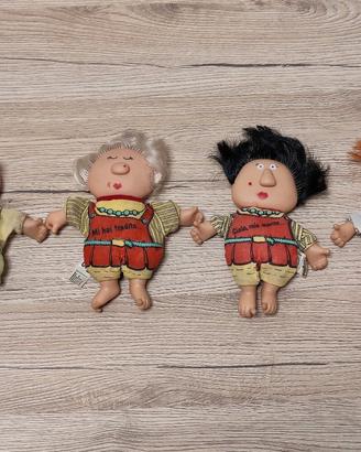 Raro Lotto 4 Gancini GIG Originali 1988 Vintage
