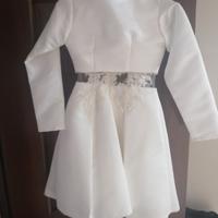 Vestitino prima comunione sartoriale per bambina