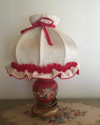 Lampada da tavolo stile Trentino
