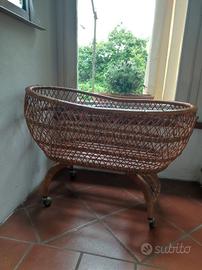 Culla in vimini