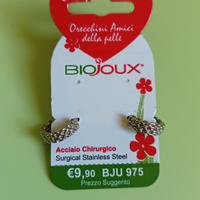 orecchini in acciaio chirurgico 