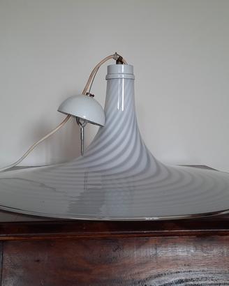 leucos lampadario vetro murano 