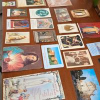 Lotto Cartoline Santini Opuscoli Gesù Madonna