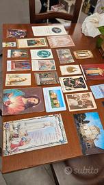 Lotto Cartoline Santini Opuscoli Gesù Madonna