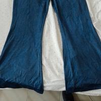 LEGGINS IN DENIM A ZAMPA