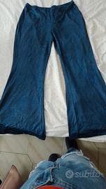 LEGGINS IN DENIM A ZAMPA