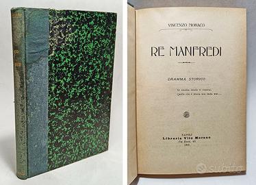 RE MANFREDI - DRAMMA STORICO - MONACO VINCENZ 1905