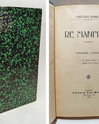 RE MANFREDI - DRAMMA STORICO - MONACO VINCENZ 1905