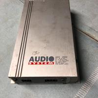 AMPLIFICATORE per auto AUDIO SYSTEM da testare