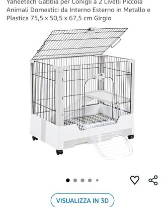 gabbia per conigli e criceti 