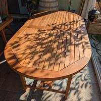 Tavolo in legno allungabile 180/240x100 cm