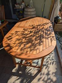 Tavolo in legno allungabile 180/240x100 cm