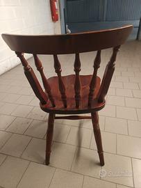 sedie in legno massello