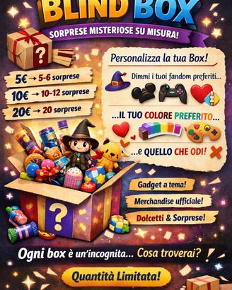 Blind Box sorprese personalizzate