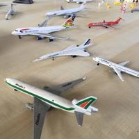 Modellini aerei in alluminio