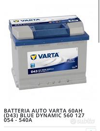 2 Batterie varta 60 ah