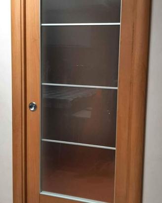 PORTA A VETRI SCORREVOLE A SCOMPARSA