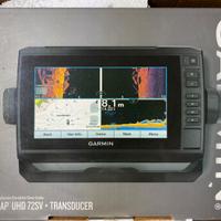 Garmin ecomap uhd 72 sv+traducer gt54 uhd
