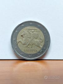 Moneta Lituania cavaliere 2015