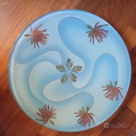 centrotavola in cristallo Giorgio Berlini, Milano