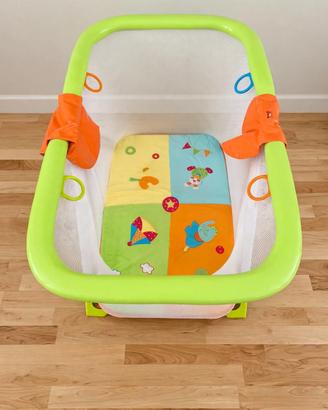 Box per bambini “brevi” pieghevole con materassino