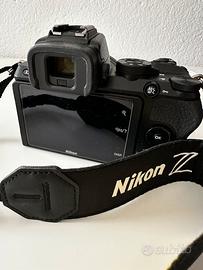 Nikon z50 con garanzia usata una volta