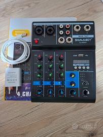 mixer 4 canali Bluetooth 