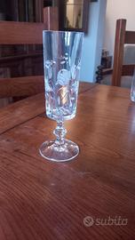 set 12pz flute in cristallo