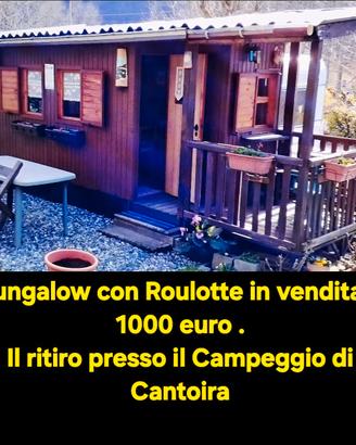 Bungalow con Roulotte stanziale