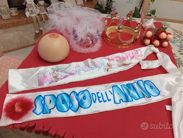 kit sposa+ sposo addio al celibato - nubilato 