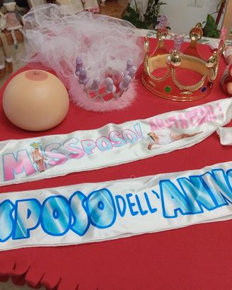 kit sposa+ sposo addio al celibato - nubilato 